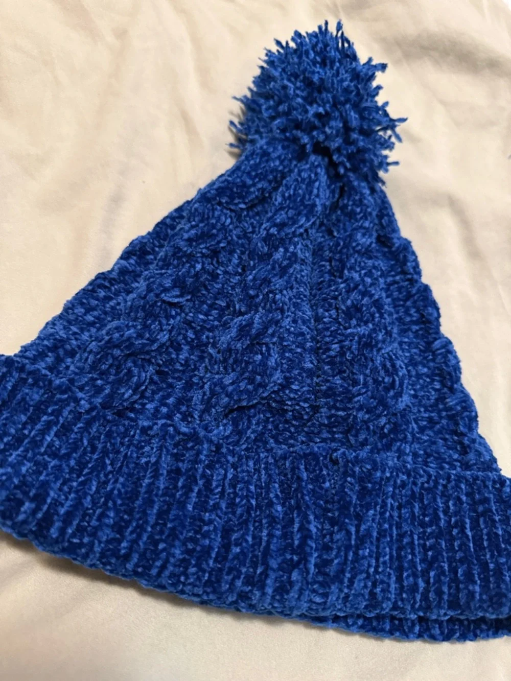 47 LA Dodgers Knit Pom Beanie - Royal Blue OS